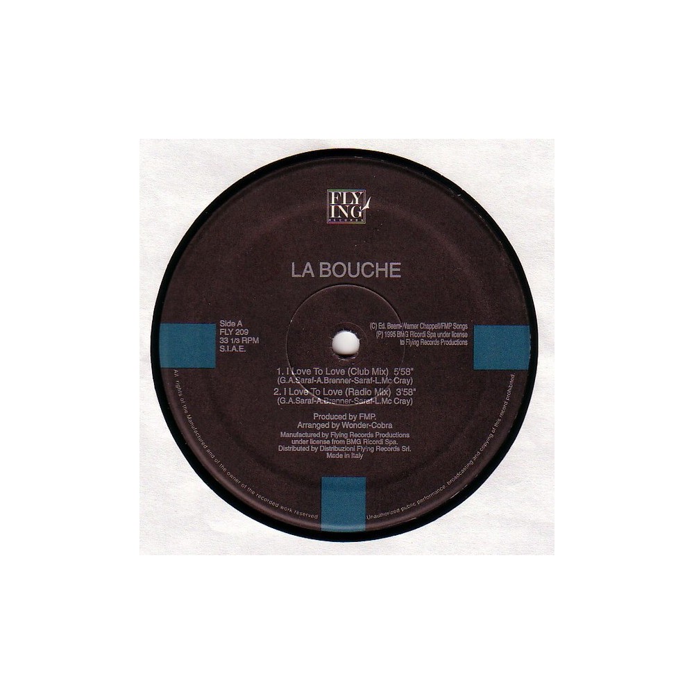 La Bouche - I Love To Love(TEMAZO ITALO MUY PINCHADO EN MADRID¡)