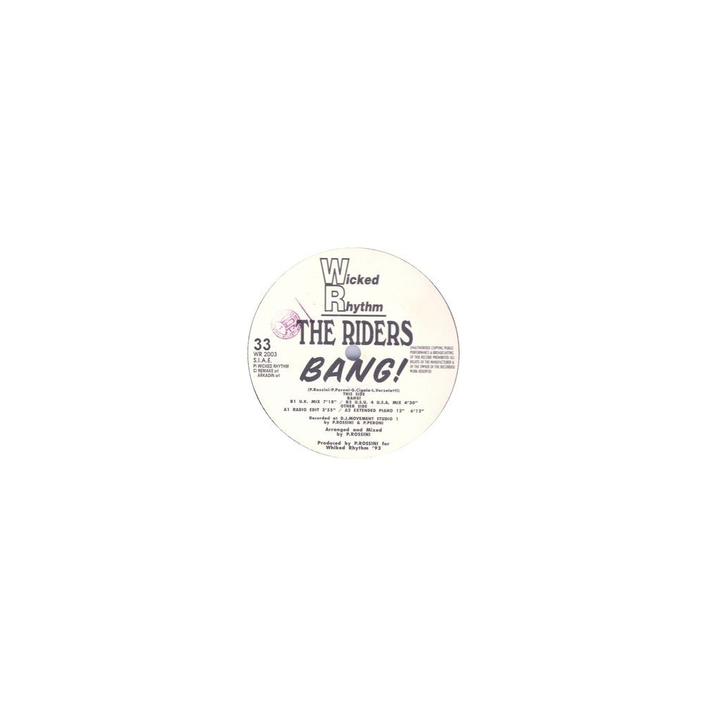 The Riders - Bang
