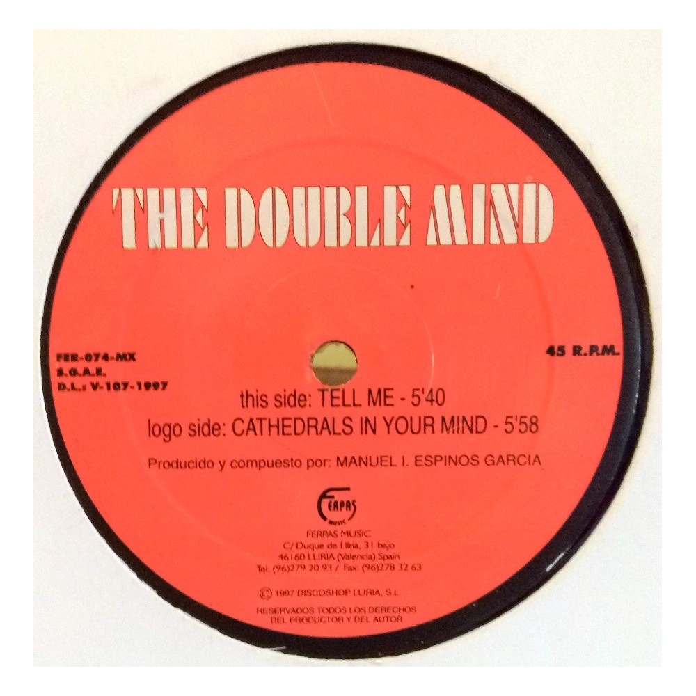 The Double Mind ‎– Tell Me / Cathedrals In Your Mind 