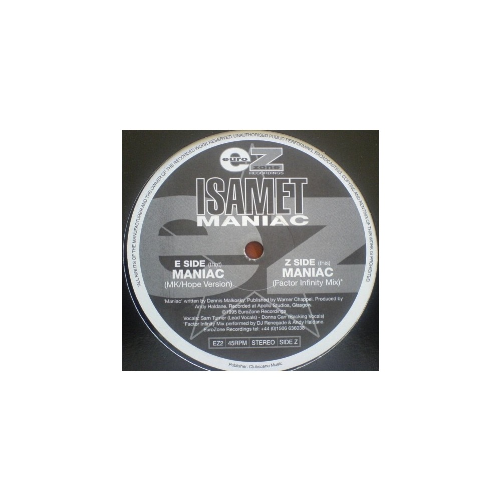 Isamet ‎– Maniac 