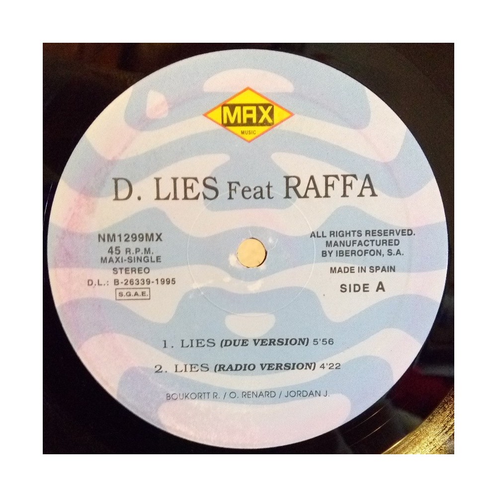 D. Lies Feat. Raffa - Lies (MAX MUSIC.CANTADO BUENISIMO¡¡)