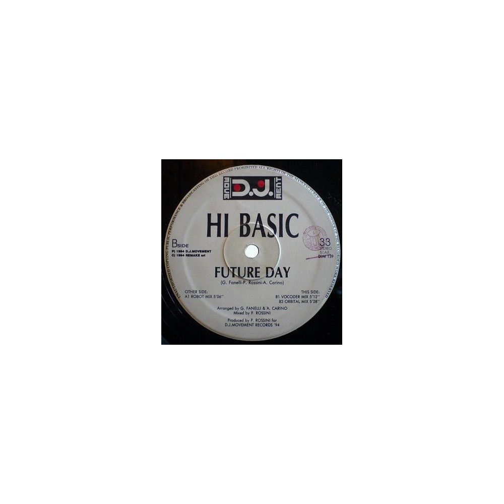 Hi-Basic ‎– Future Day 
