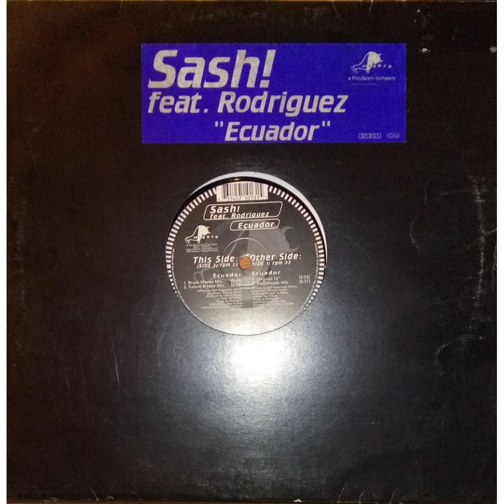 Sash feat. Rodriguez ‎– Ecuador (MIGHTY)
