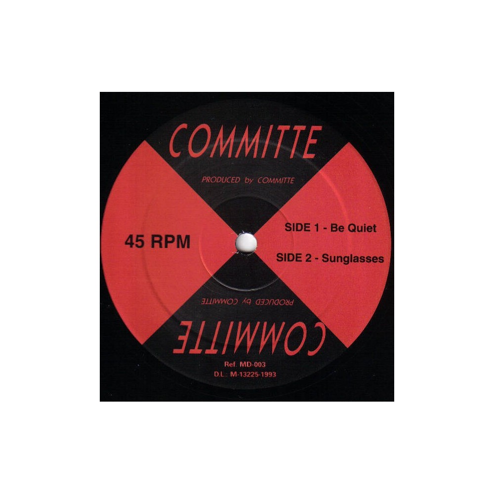 Committe- Be Quiet / Sunglasses(BASE REMEMBER 1993 MUYYY BUENA¡¡)