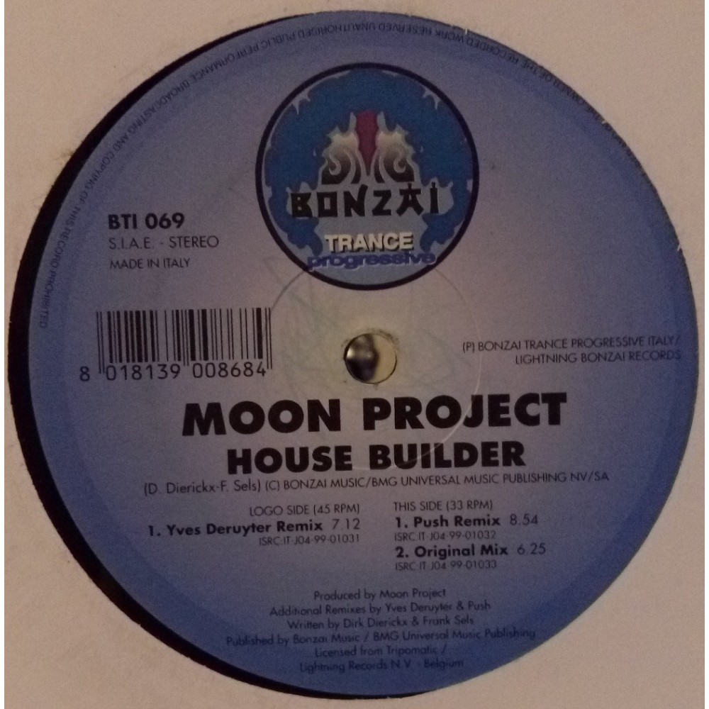 Moon Project ‎– House Builder 