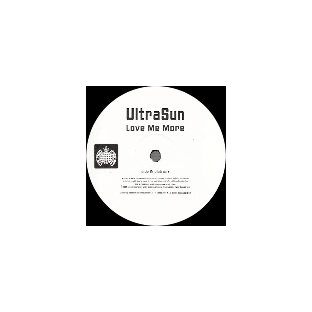 UltraSun ‎– Love Me More 
