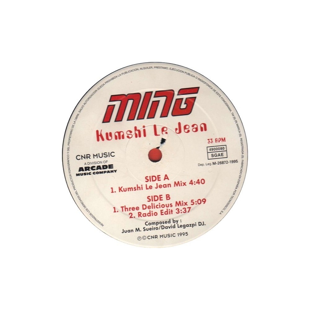 Ming  ‎– Kumshi Le Jean 