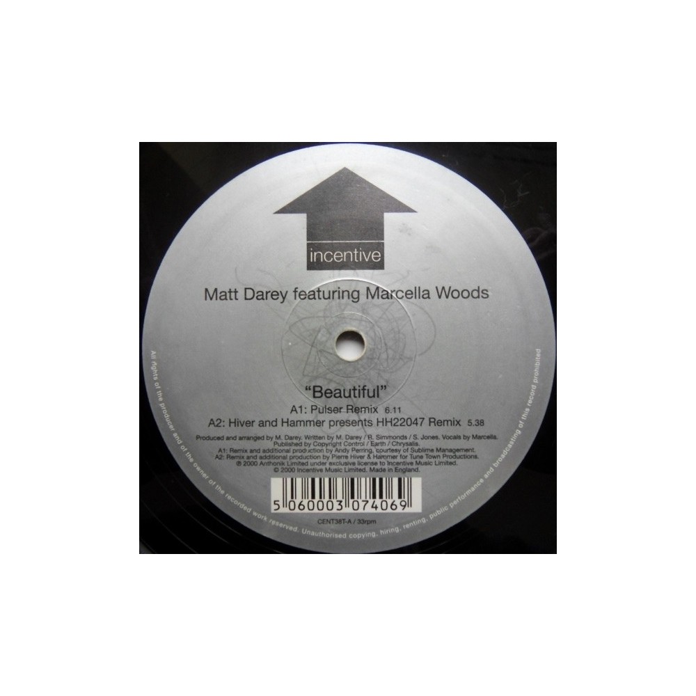 Mash Up ‎– Beautiful (TEMAZO MATT DAREY¡)