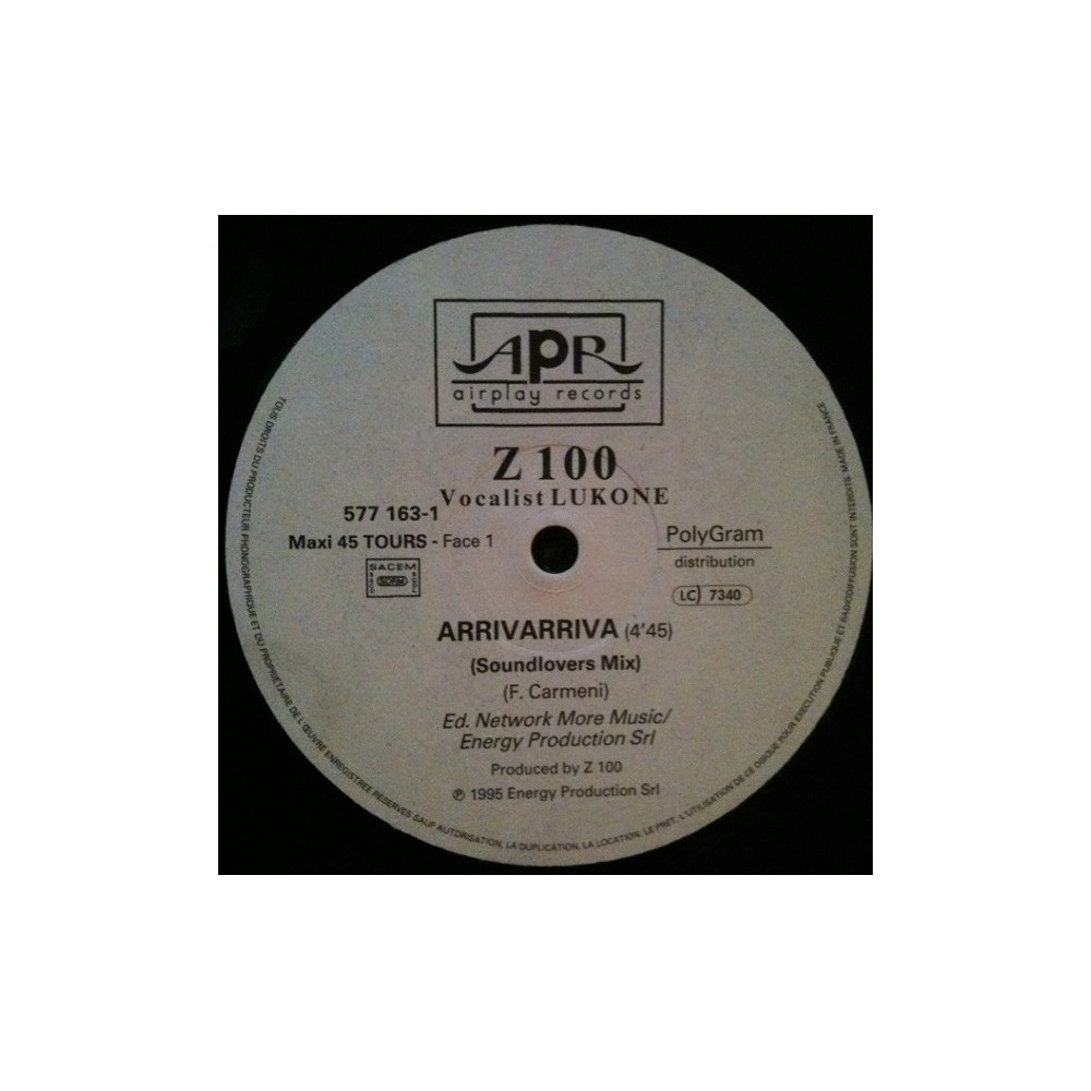 Z100 ‎– Arrivarriva 