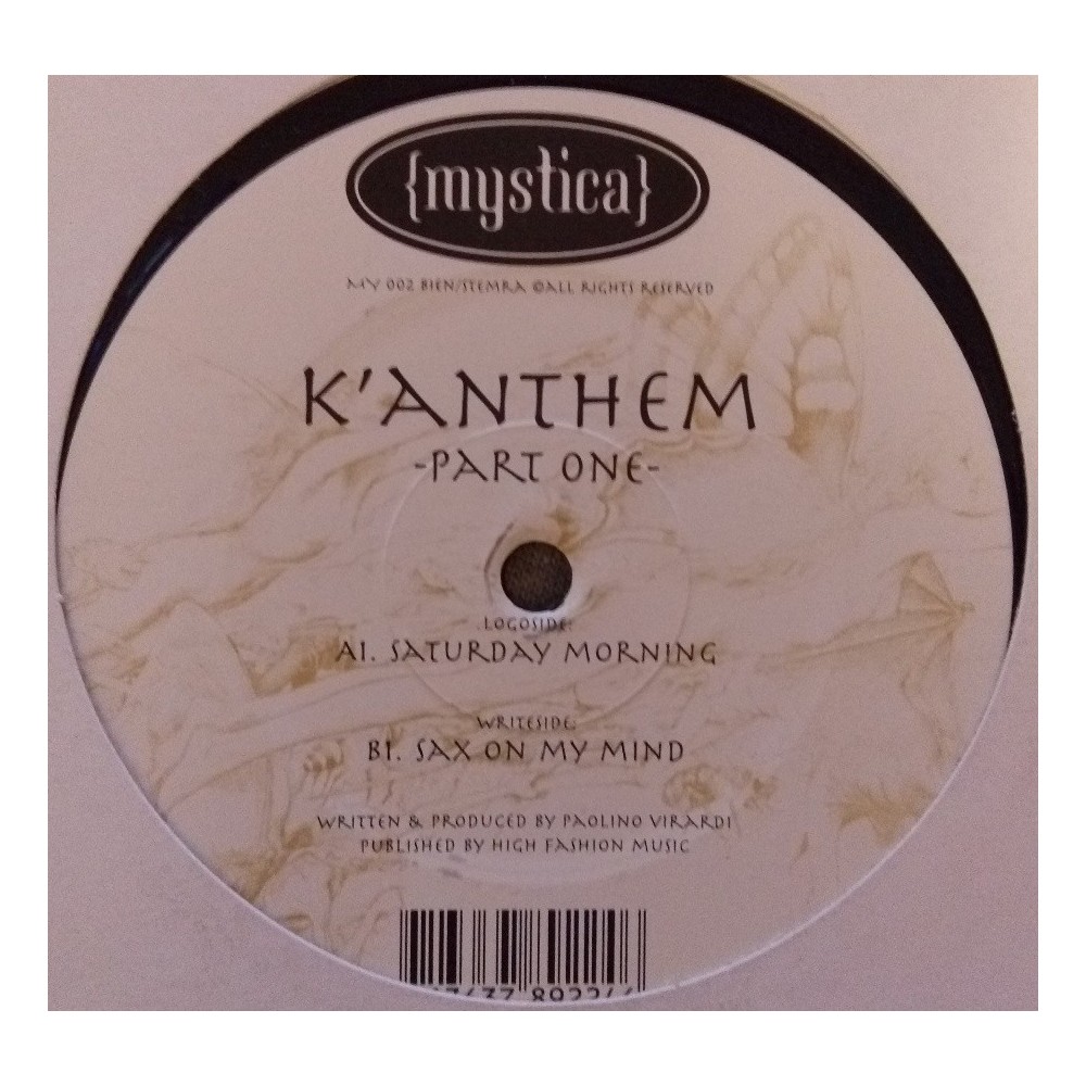 K'Anthem ‎– Part One 