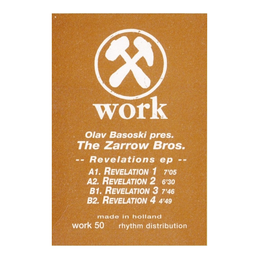 Olav Basoski Presents The Zarrow Bros ‎– Revelations EP 