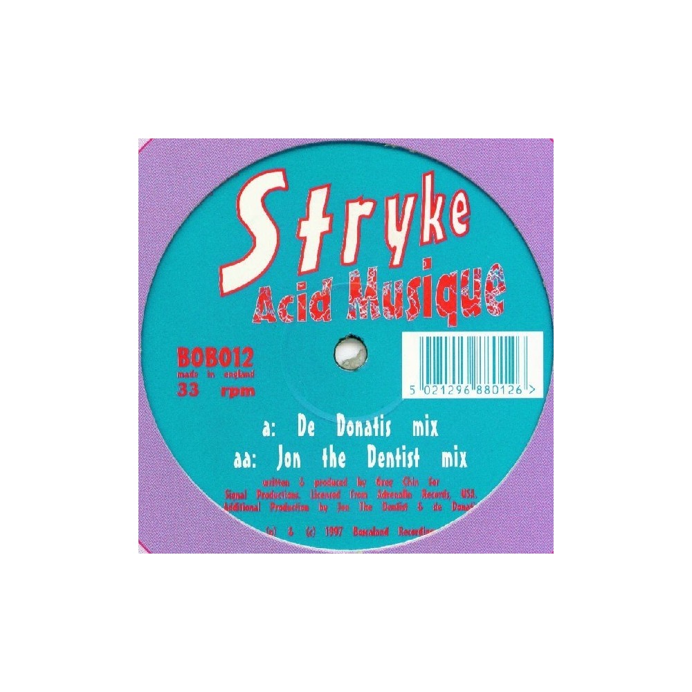 Stryke ‎– Acid Musique 