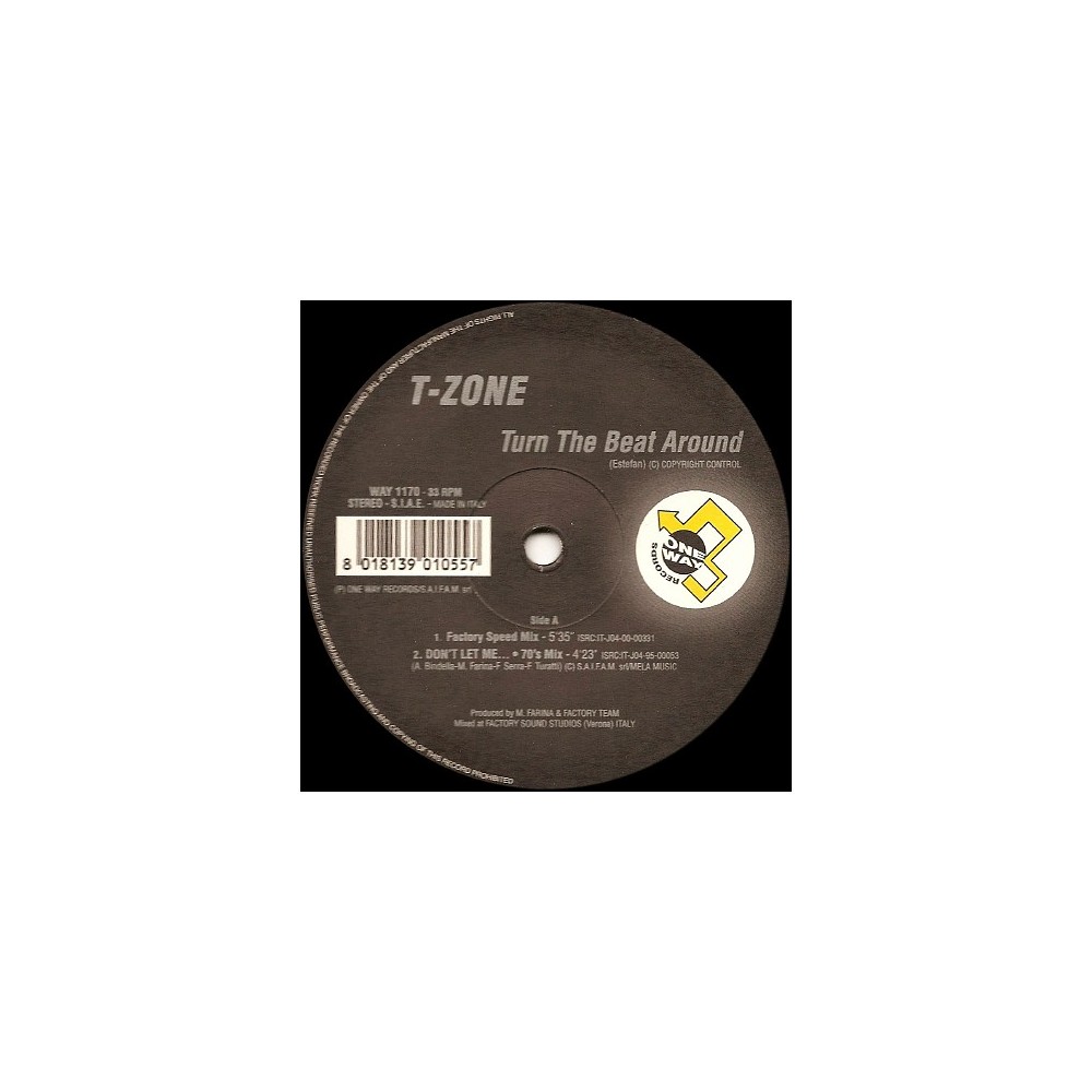 T-Zone - Turn The Beat Around(2 MANO,IMPECABLE¡)