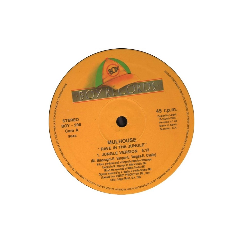 Mulhouse - Rave In The Jungle (BOY RECORDS)