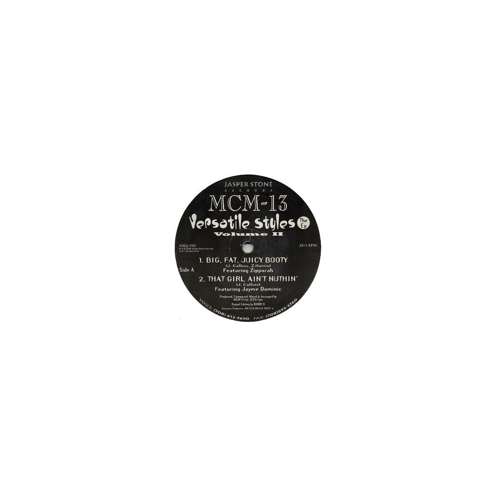 MCM 13 ‎– Versatile Styles Volume 2 EP 