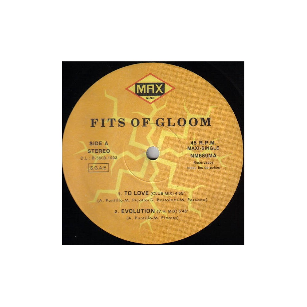 Fits Of Gloom - To Love(2 MANO,DISCAZO¡¡¡)