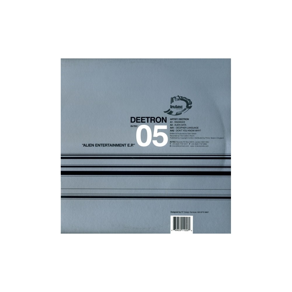 Deetron ‎– Alien Entertainment EP