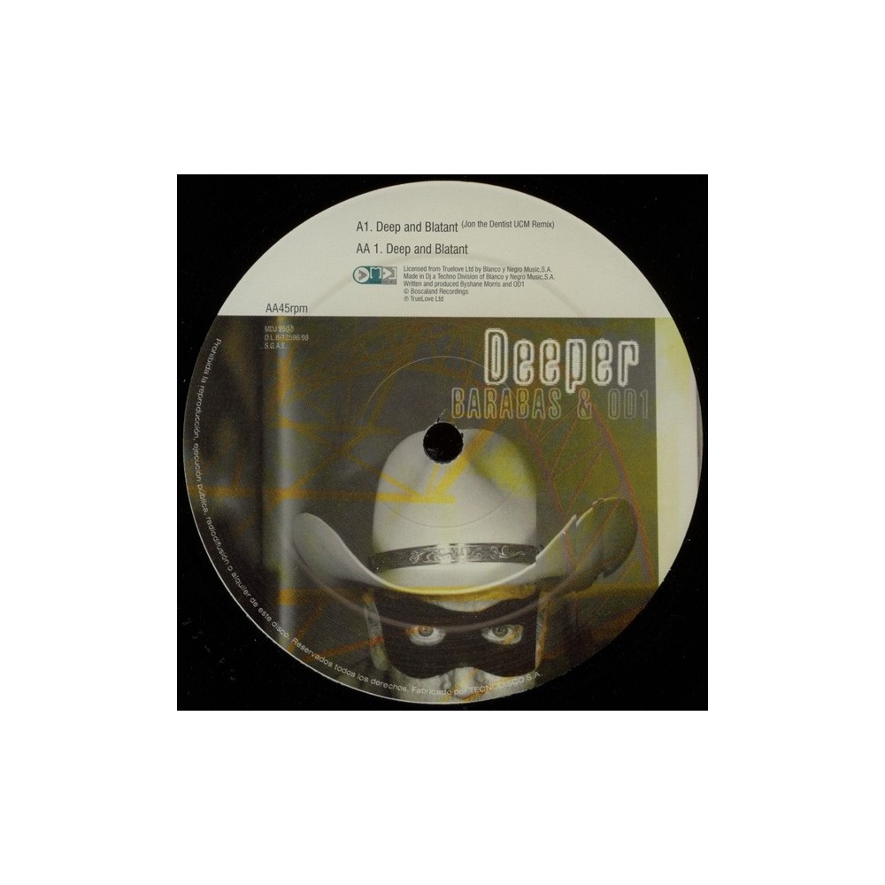 Barabas & OD1 ‎– Deeper 