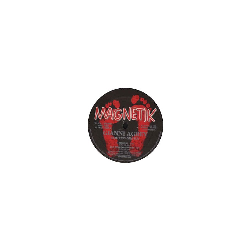 Gianni Agrey ‎– Subterranea EP