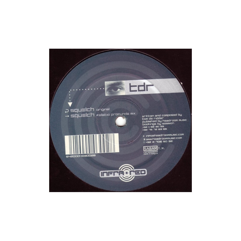 TDR ‎– Squelch (EDICIÓN UK)