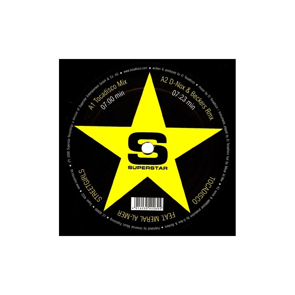 Tocadisco Feat. Meral Al-Mer ‎– Streetgirls 