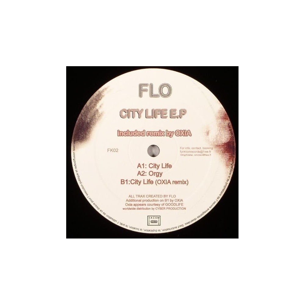 FLO ‎– City Life EP (OXIA REMIX)