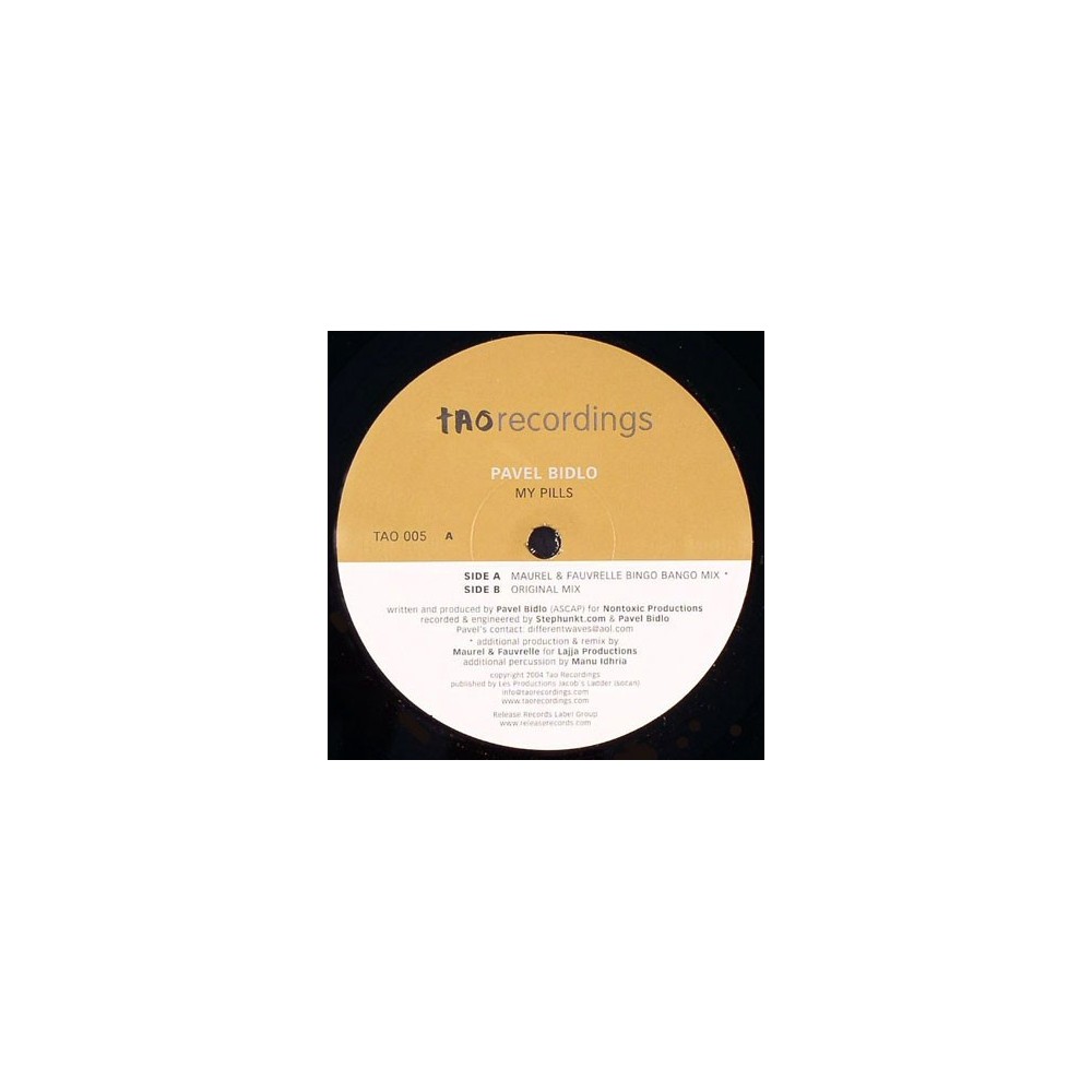Pavel Bidlo ‎– My Pills 