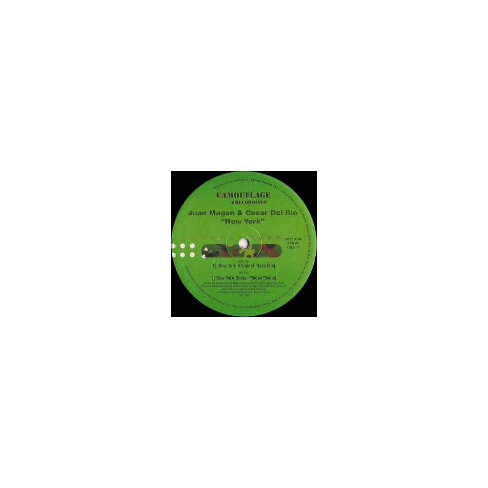 Juan Magan & Cesar Del Rio ‎– New York 