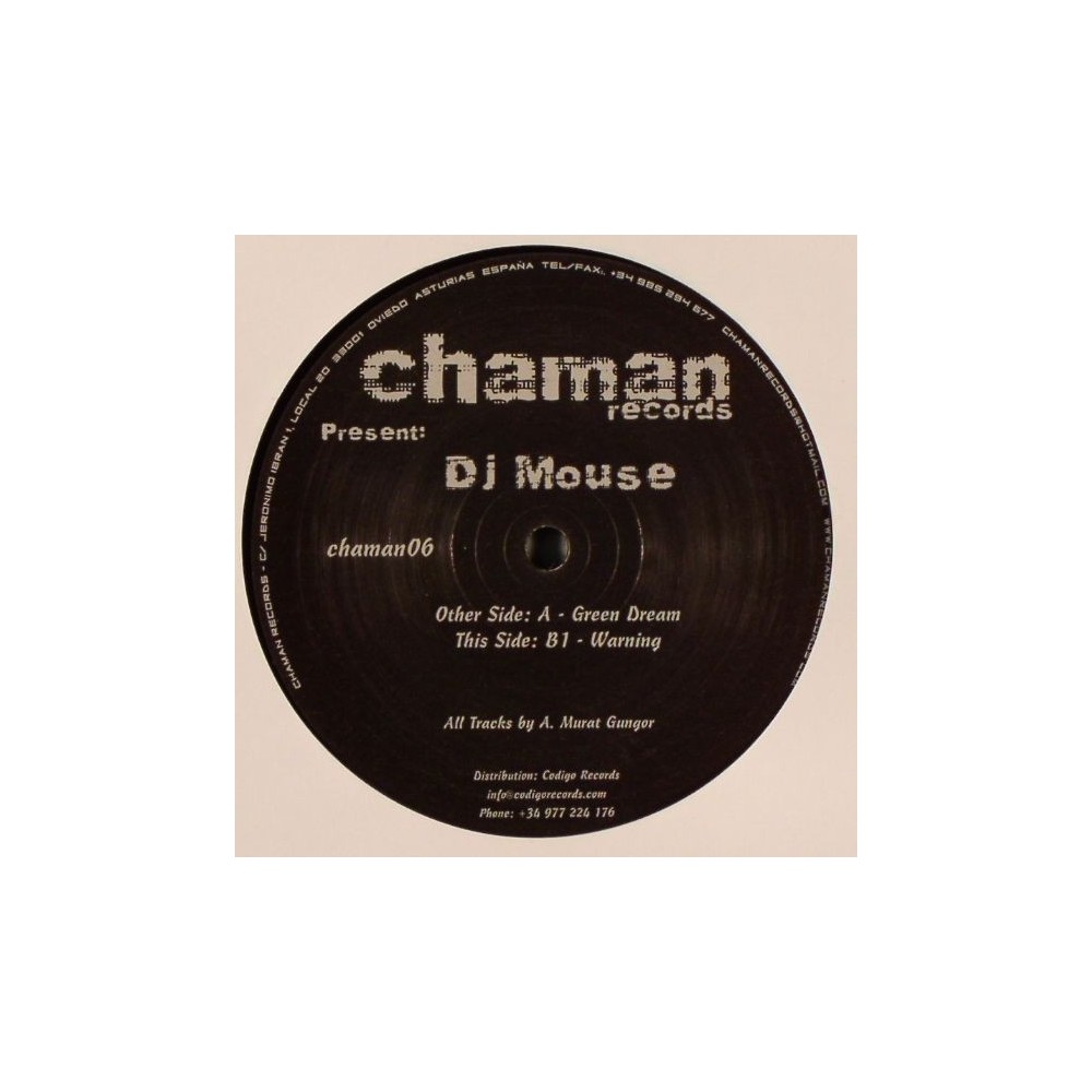 DJ Mouse ‎– Green Dream / Warning