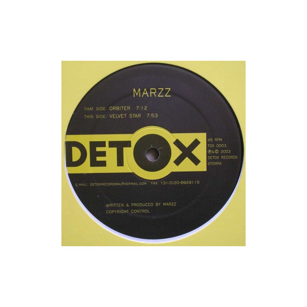 Marzz ‎– Orbiter 