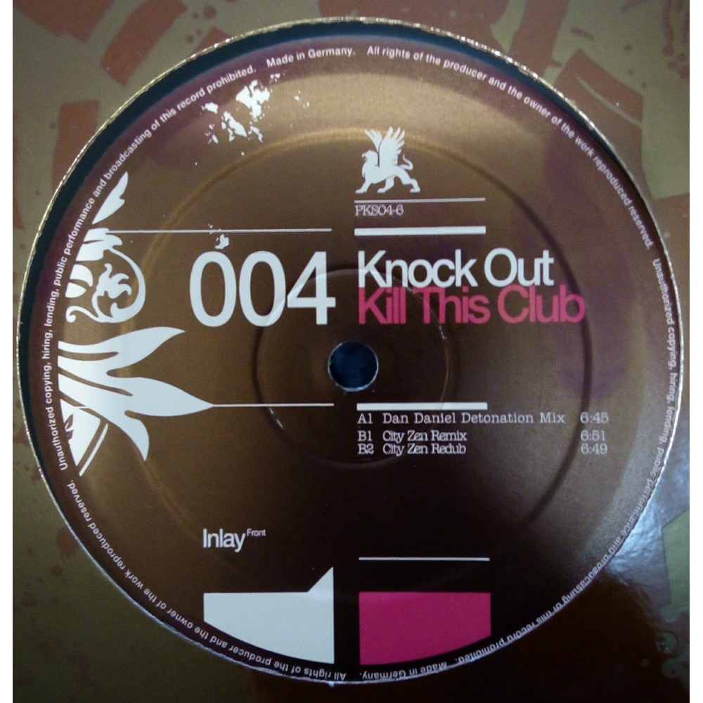 Knock Out ‎– Kill This Club 