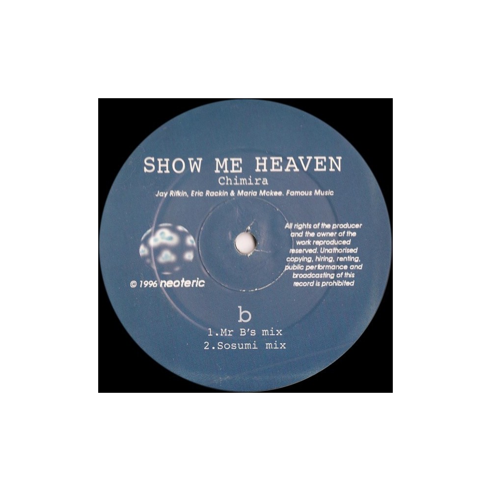 Chimira - Show Me Heaven (MAX MUSIC)