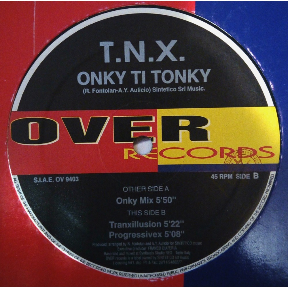 T.N.X ‎– Onky Ti Tonky 