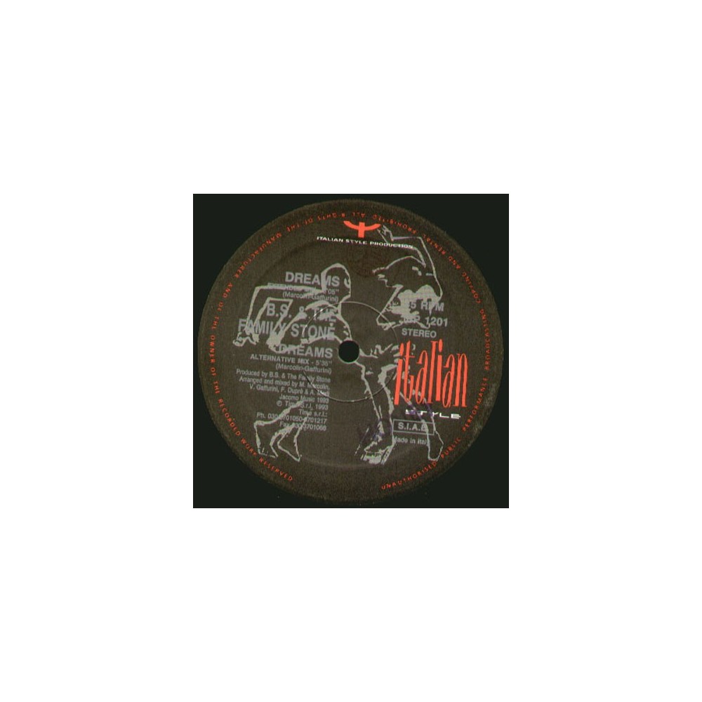 BS & The Family Stone ‎– Dreams 