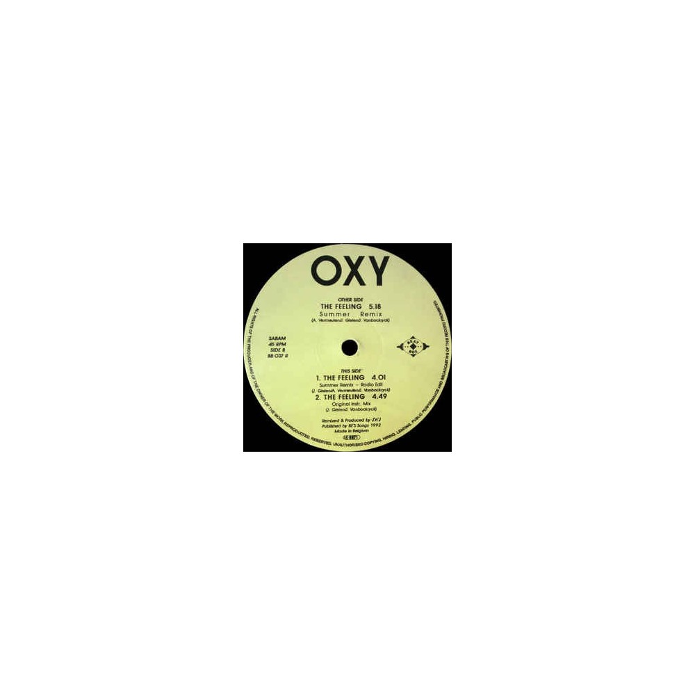 OXY ‎– The Feeling (The Remix) 