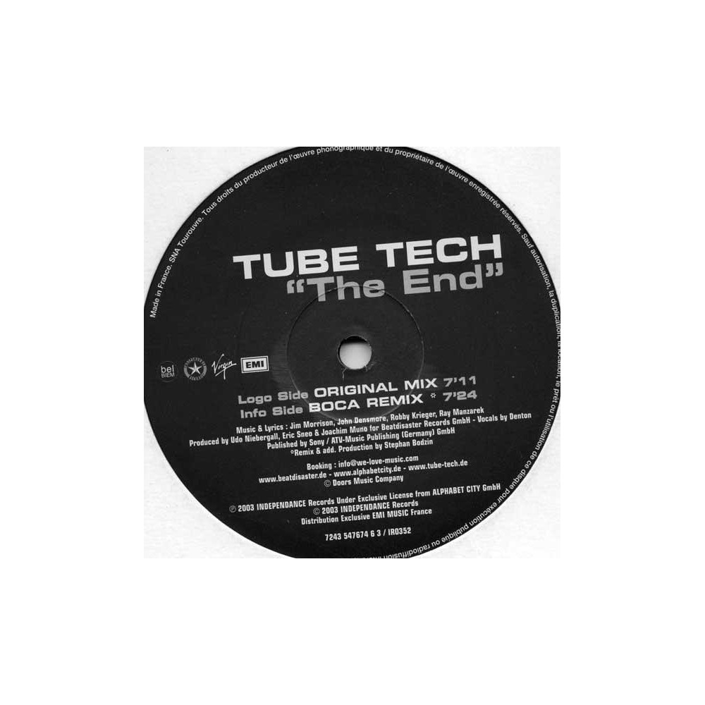 Tube-Tech ‎– The End (MEDIA RECORDS)