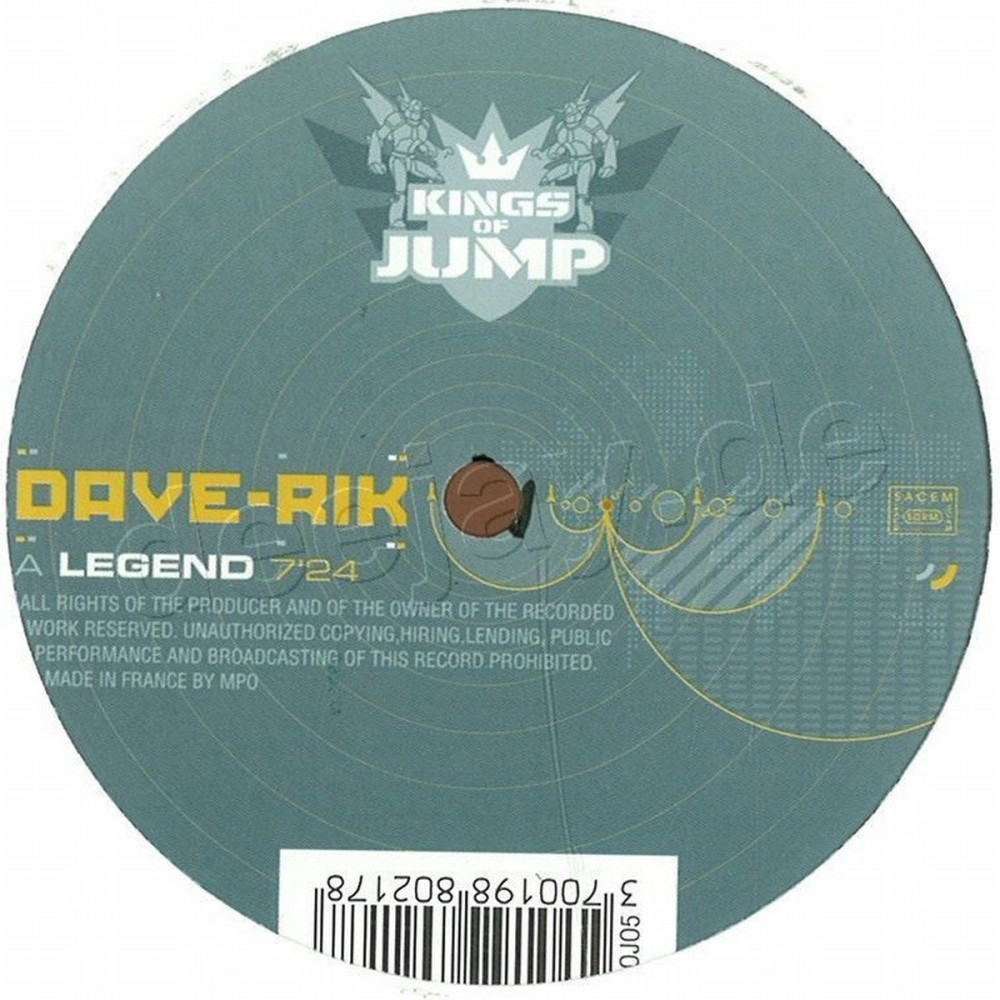 Dave-Rik ‎– Legend 