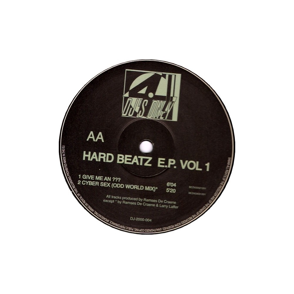 Hard Beatz ‎– Hard Beatz E.P. Vol 1