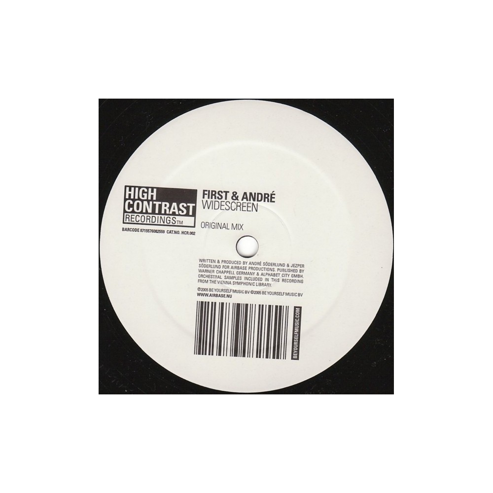First & André ‎– Widescreen