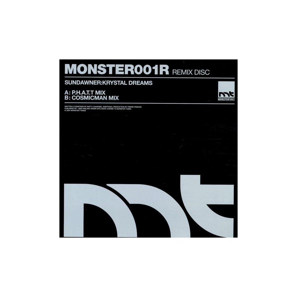 Sundawner ‎– Krystal Dreams (Remix Disc) 