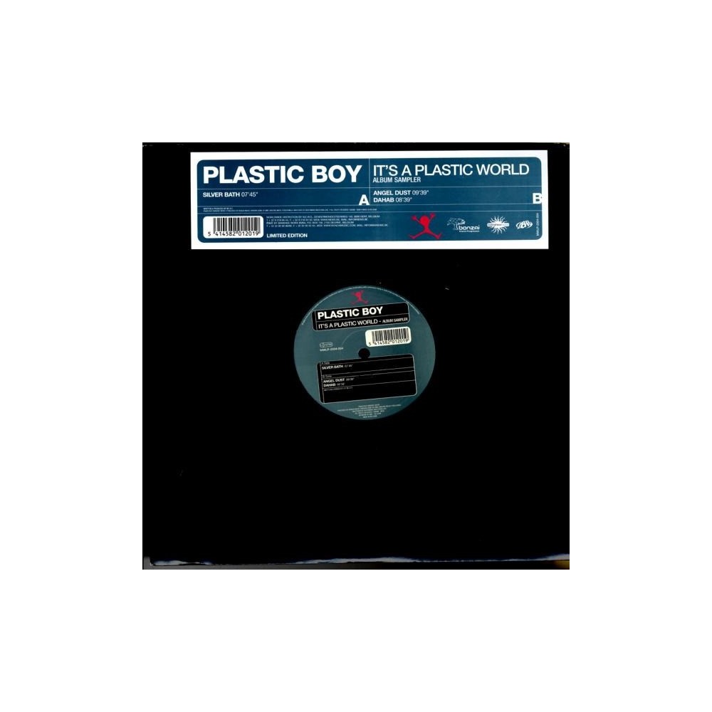 Plastic Boy ‎– It's A Plastic World Album Sampler 
