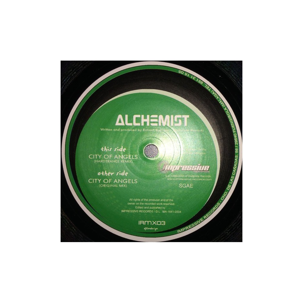 Alchemist ‎– City Of Angels