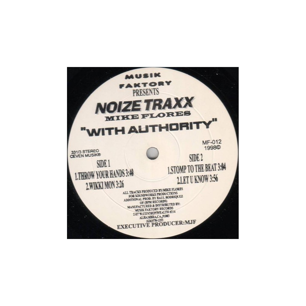 Mike Flores ‎– With Authority