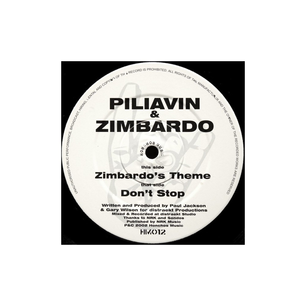 Piliavin & Zimbardo ‎– Zimbardo's Theme