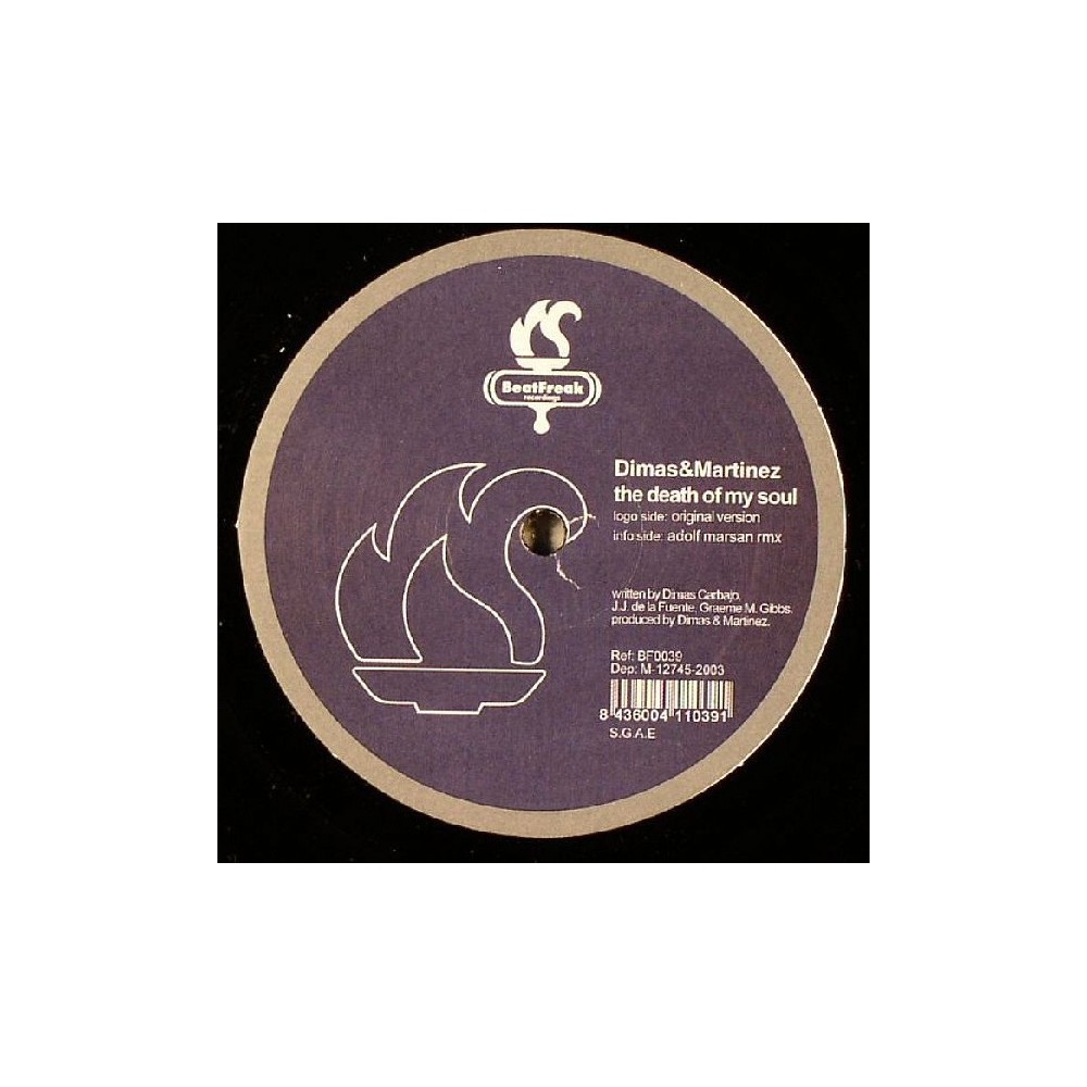 Dimas & Martinez ‎– The Death Of My Soul 