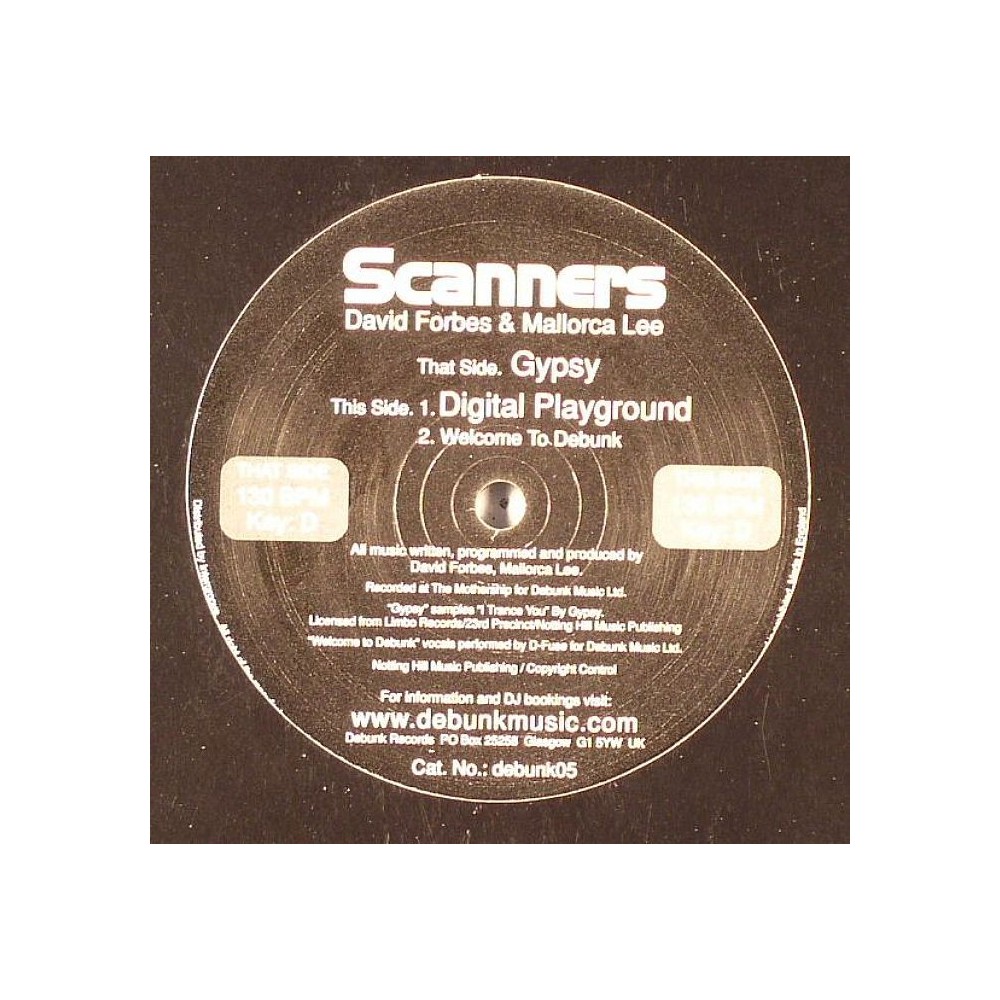 Scanners ‎– Gypsy / Digital Playground 