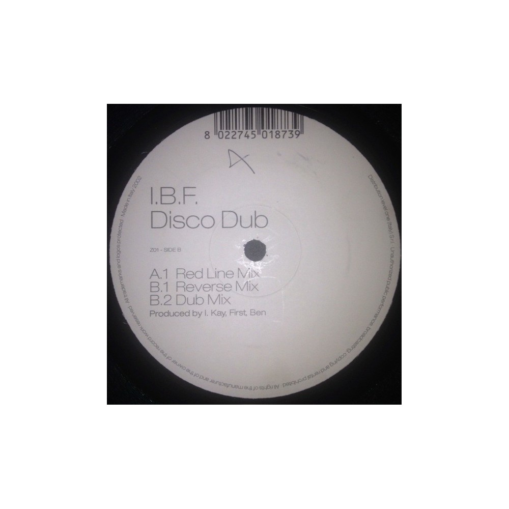 IBF ‎– Disco Dub 