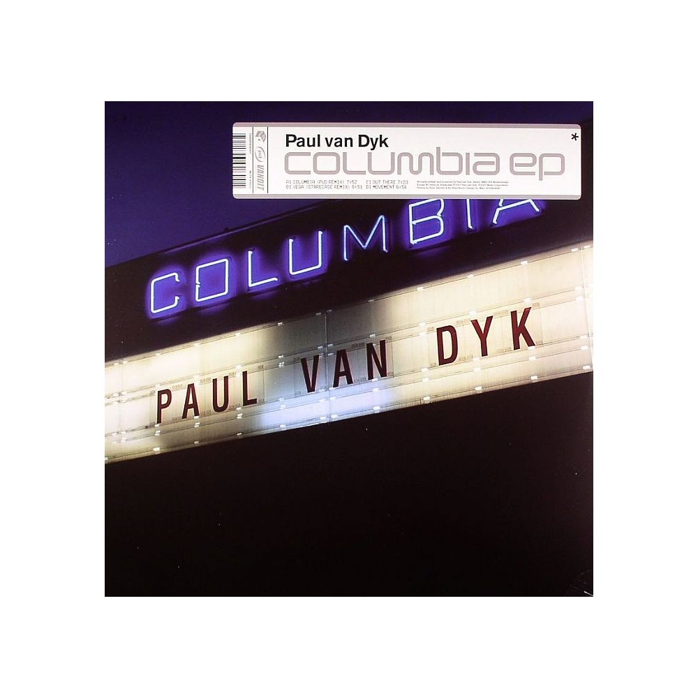 Paul van Dyk ‎– Columbia EP 