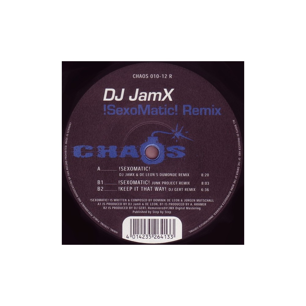 DJ JamX – SexoMatic Remixes (2 MANO,TEMAZO¡¡) 