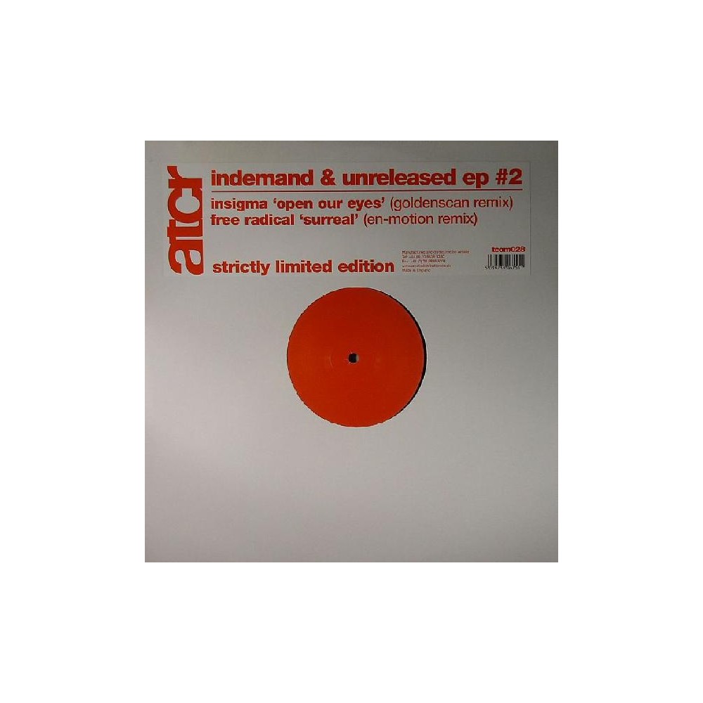 Indemand & Unreleased EP 2